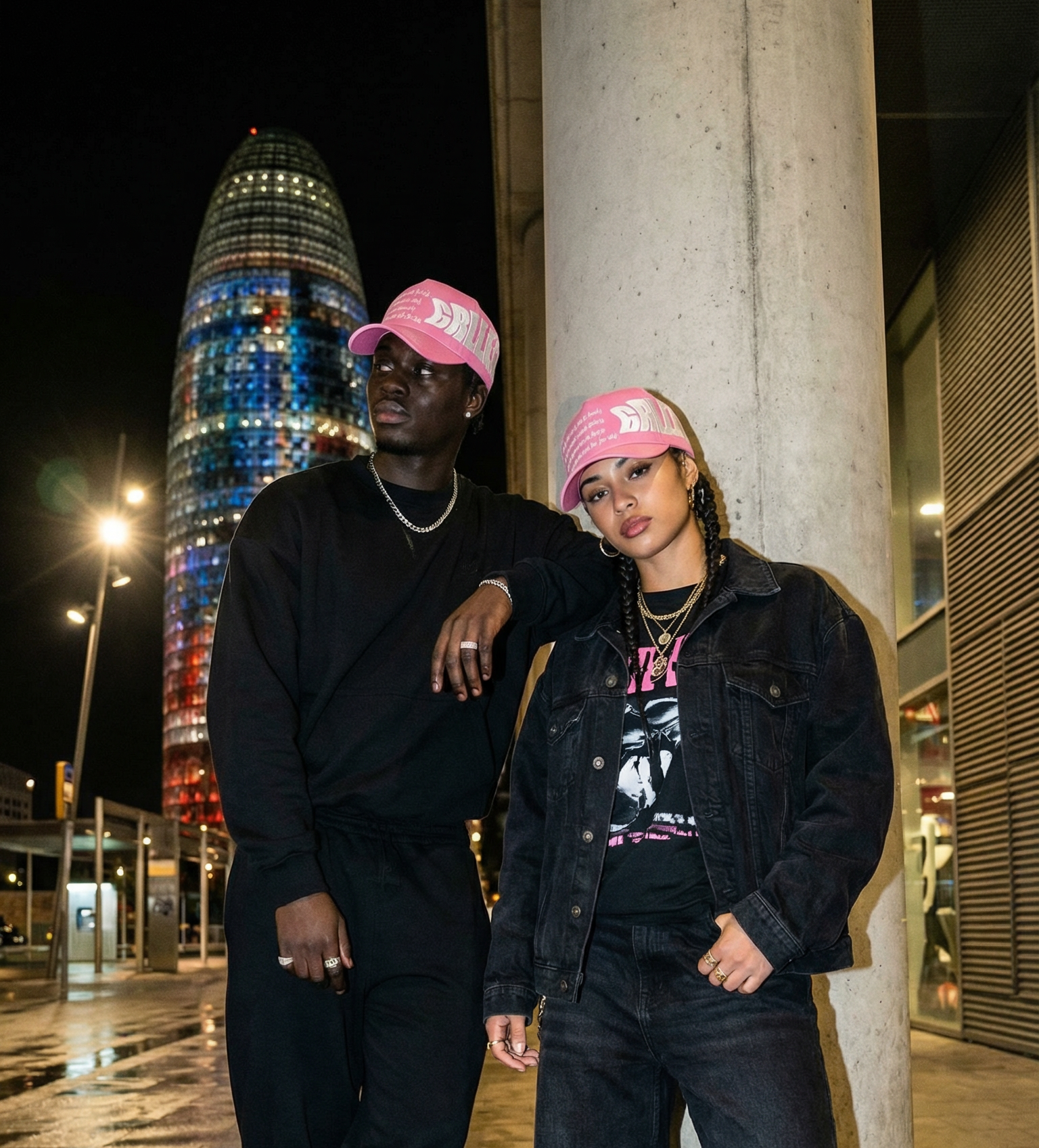 Built with Grit Cap - Pink